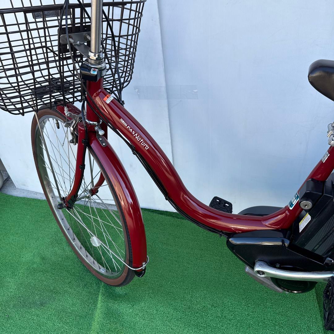 YAMAHAヤマハ電動アシスト自転車26インチ 赤