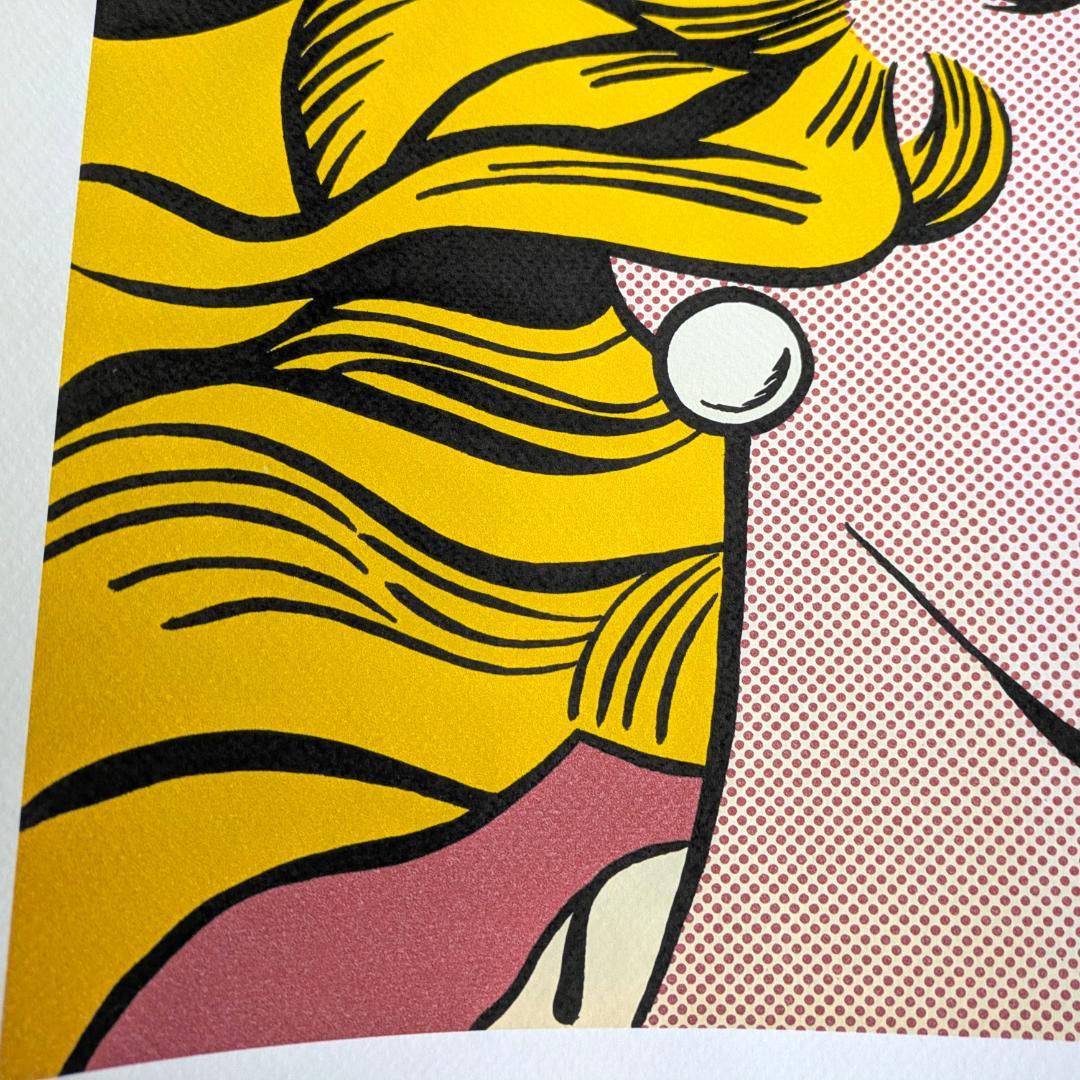 ロイ・リキテンスタイン Crying Girl オフセット複製　COA限定150