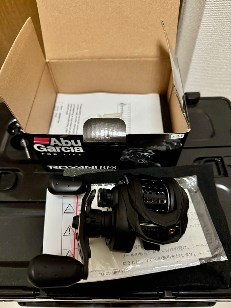 新品 アブ ロキサーニ BF8 替えスプール付き