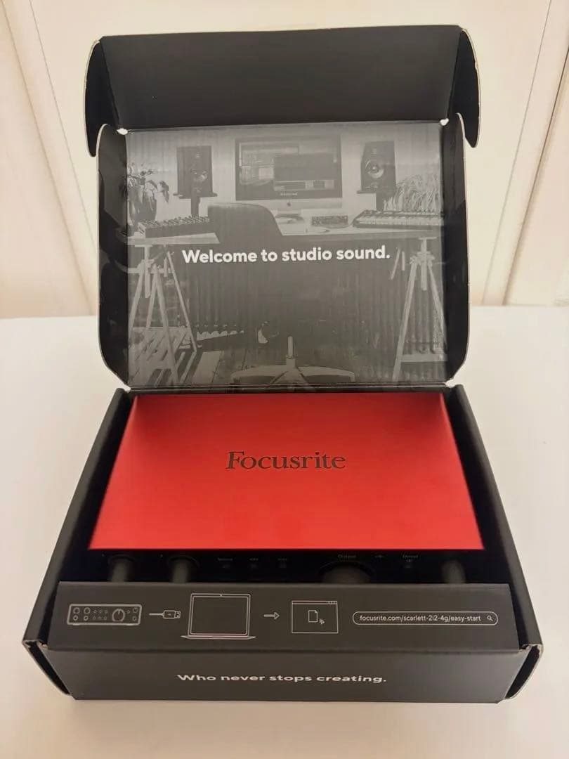 トヨタFocusrite Scarlett 2i2 4th Gen第4世代