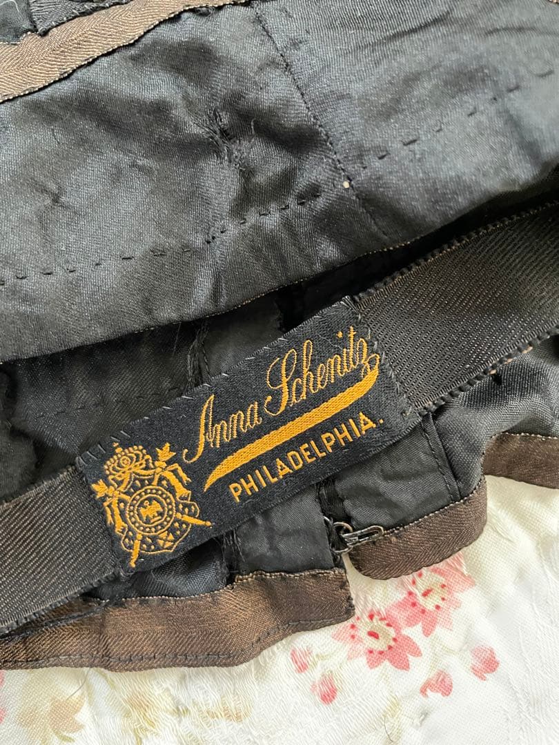 ♡ヴィクトリア朝 シルク ボディス♡フランスアンティークブラウス