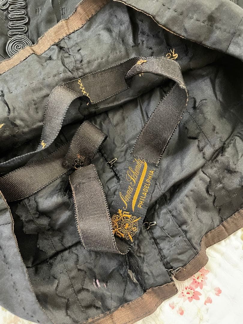 ♡ヴィクトリア朝 シルク ボディス♡フランスアンティークブラウス