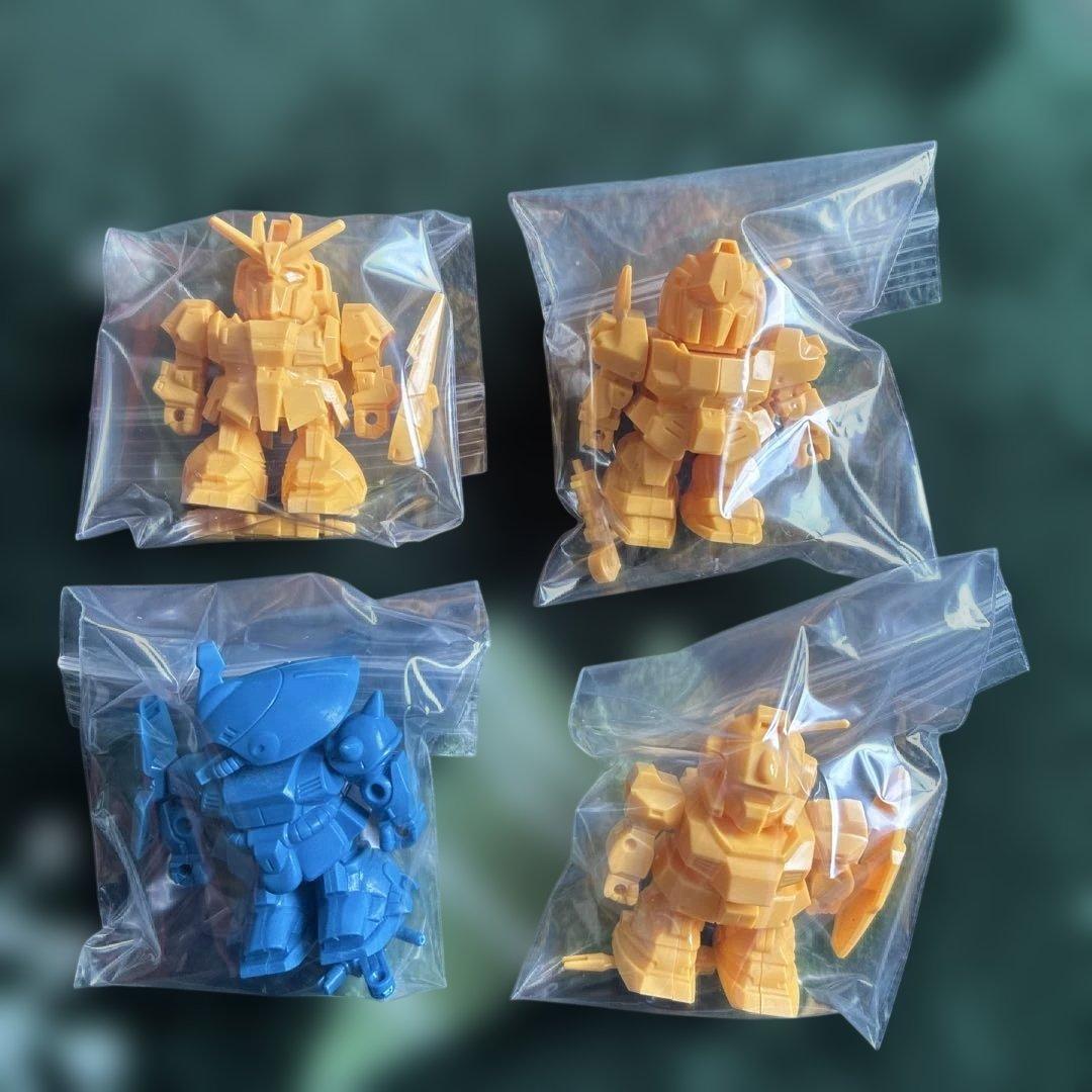 【昭和レトロ】　機動戦士ガンダム　ガン消し　ディフォルメシリーズ　当時物