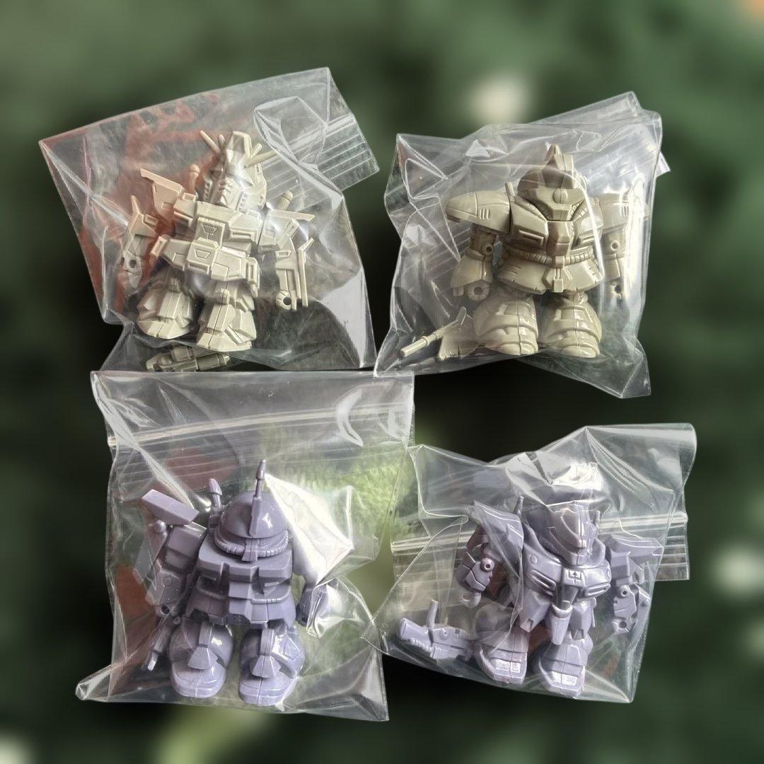 【昭和レトロ】　機動戦士ガンダム　ガン消し　ディフォルメシリーズ　当時物