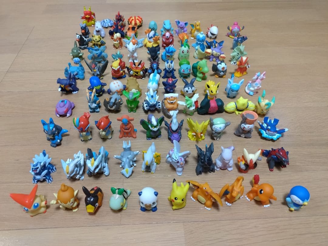 ポケモン フィギュア コレクション　指人形　94体