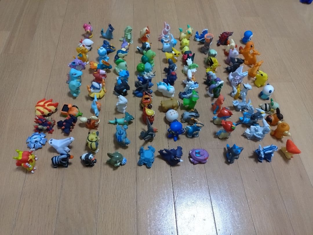 ポケモン フィギュア コレクション　指人形　94体