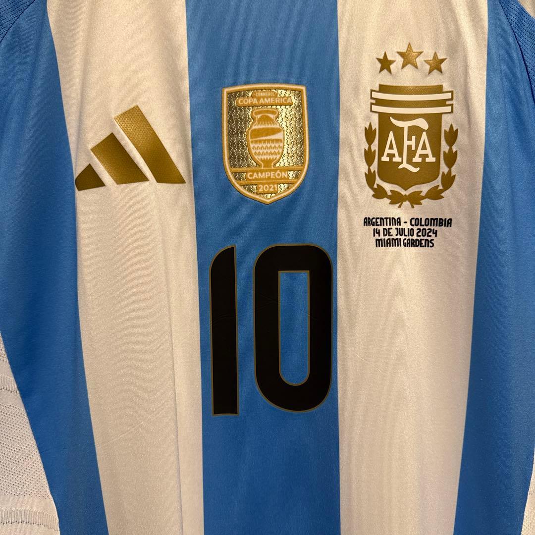 【新品未使用】 24-25 アルゼンチン メッシ コパアメリカ ユニフォーム