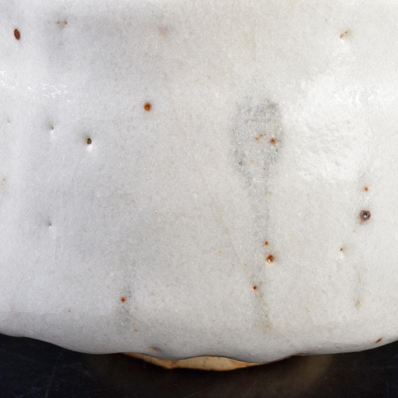 ツッチー　加藤唐九郎　一無斎作　広沢銘　志野茶碗　共箱　M　R7560