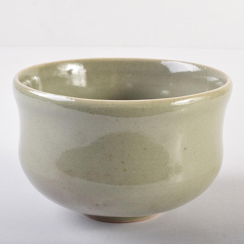 中国　龍泉窯　青磁　茶碗　時代箱　V　R7618