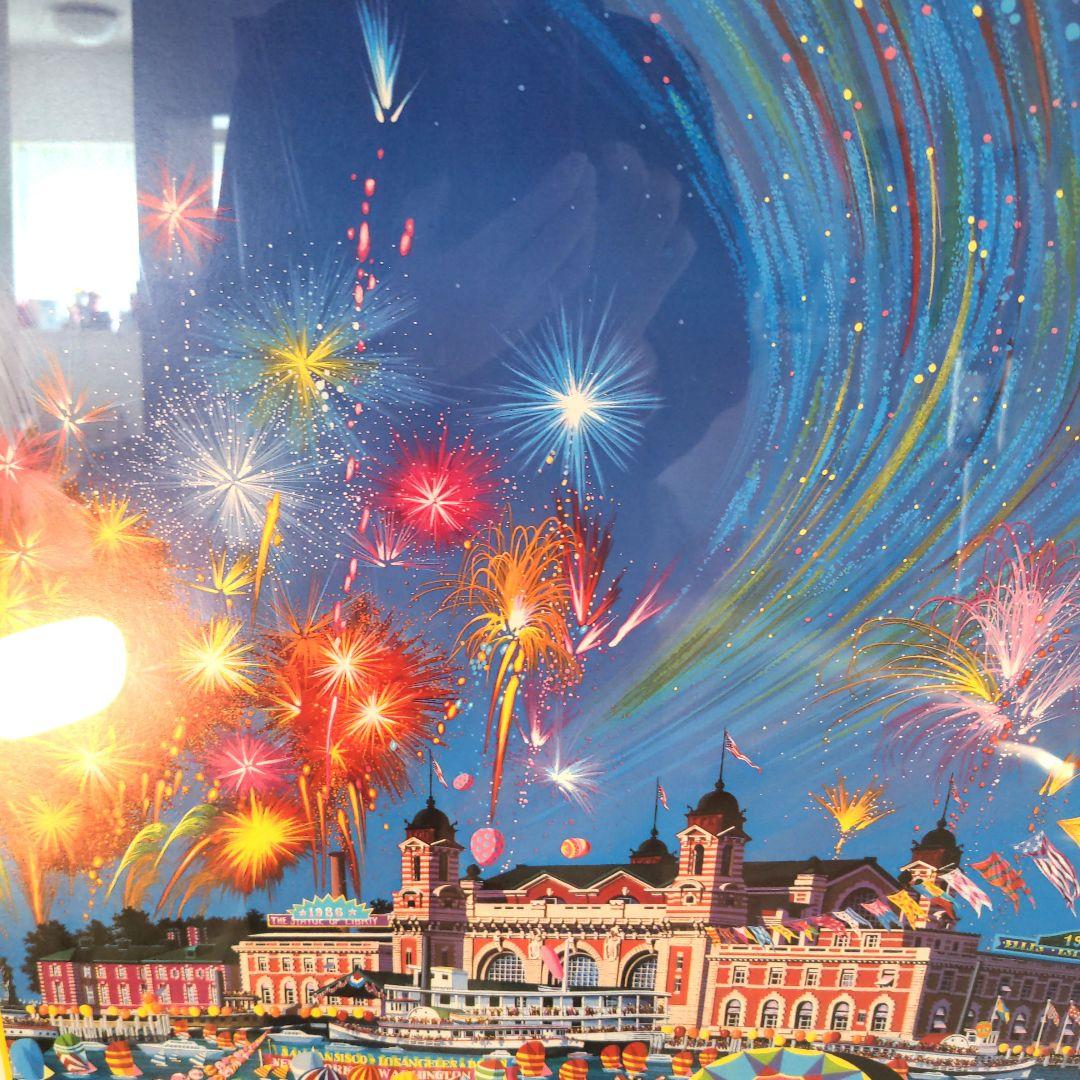 ヒロヤマガタ　大型　Coming to America ポスターアート