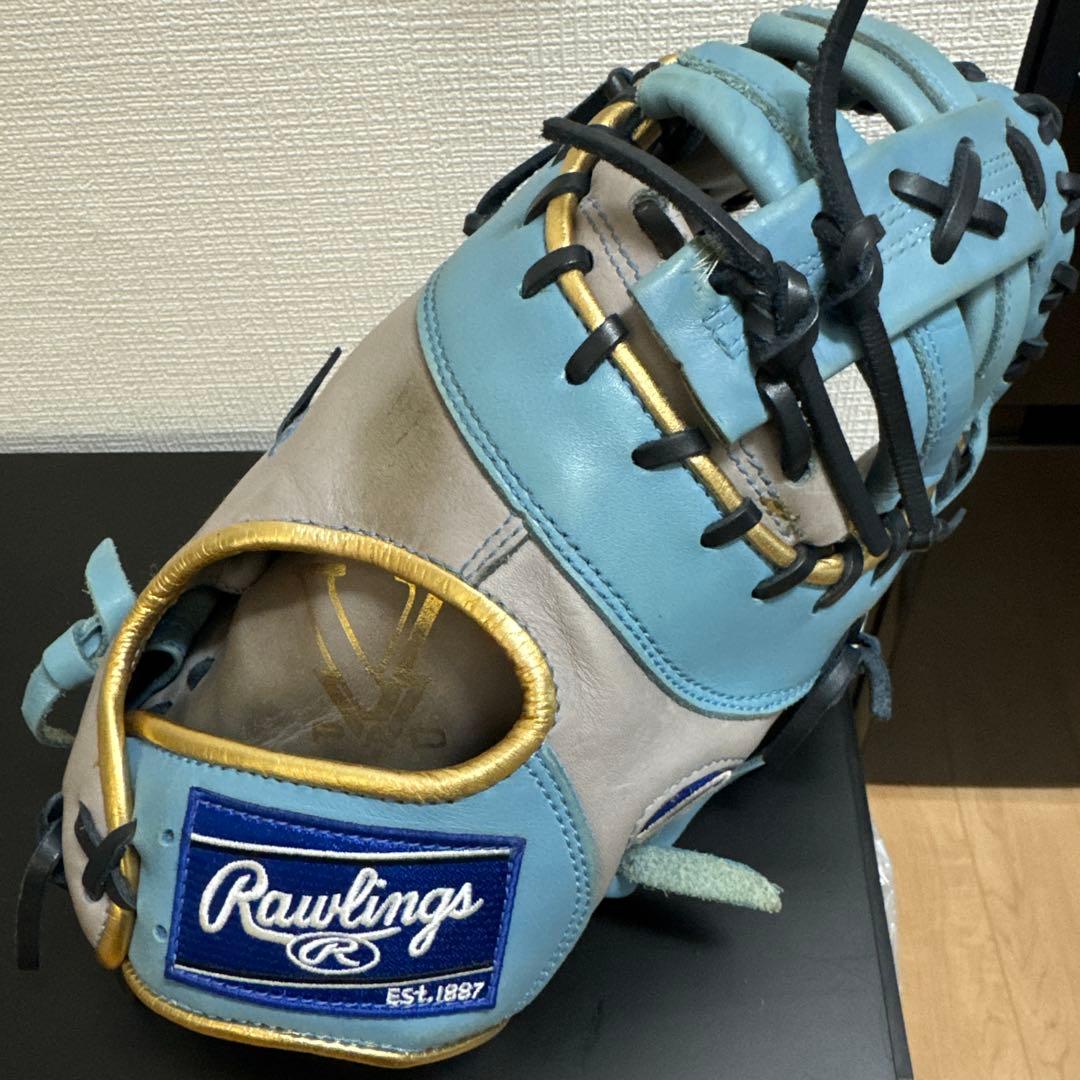 Rawlings Rebel 軟式グローブ 青/グレー
