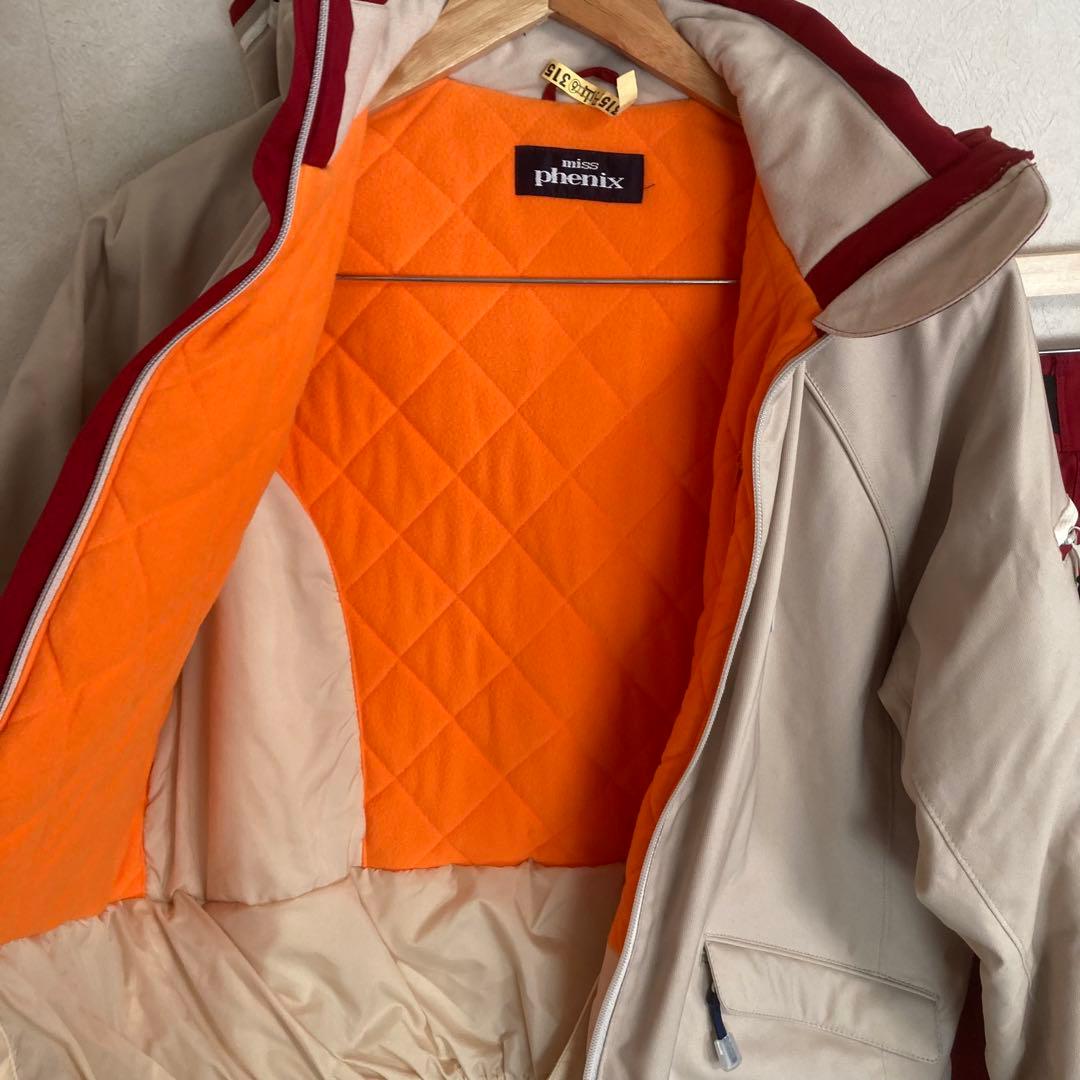 【美品】miss phenix 女性用　スキーウェア　サイズM相当