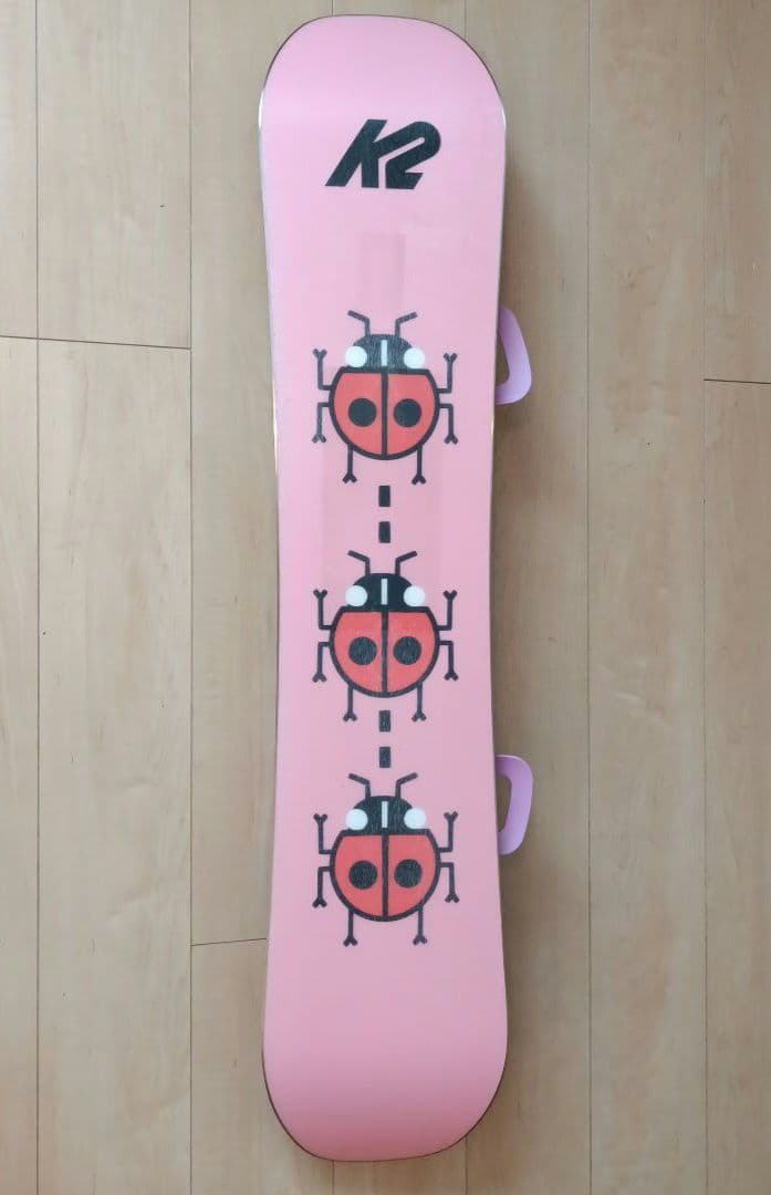 120cmスノーボード女子４点セット【ボード、ビンディング、ブーツ、ケース】