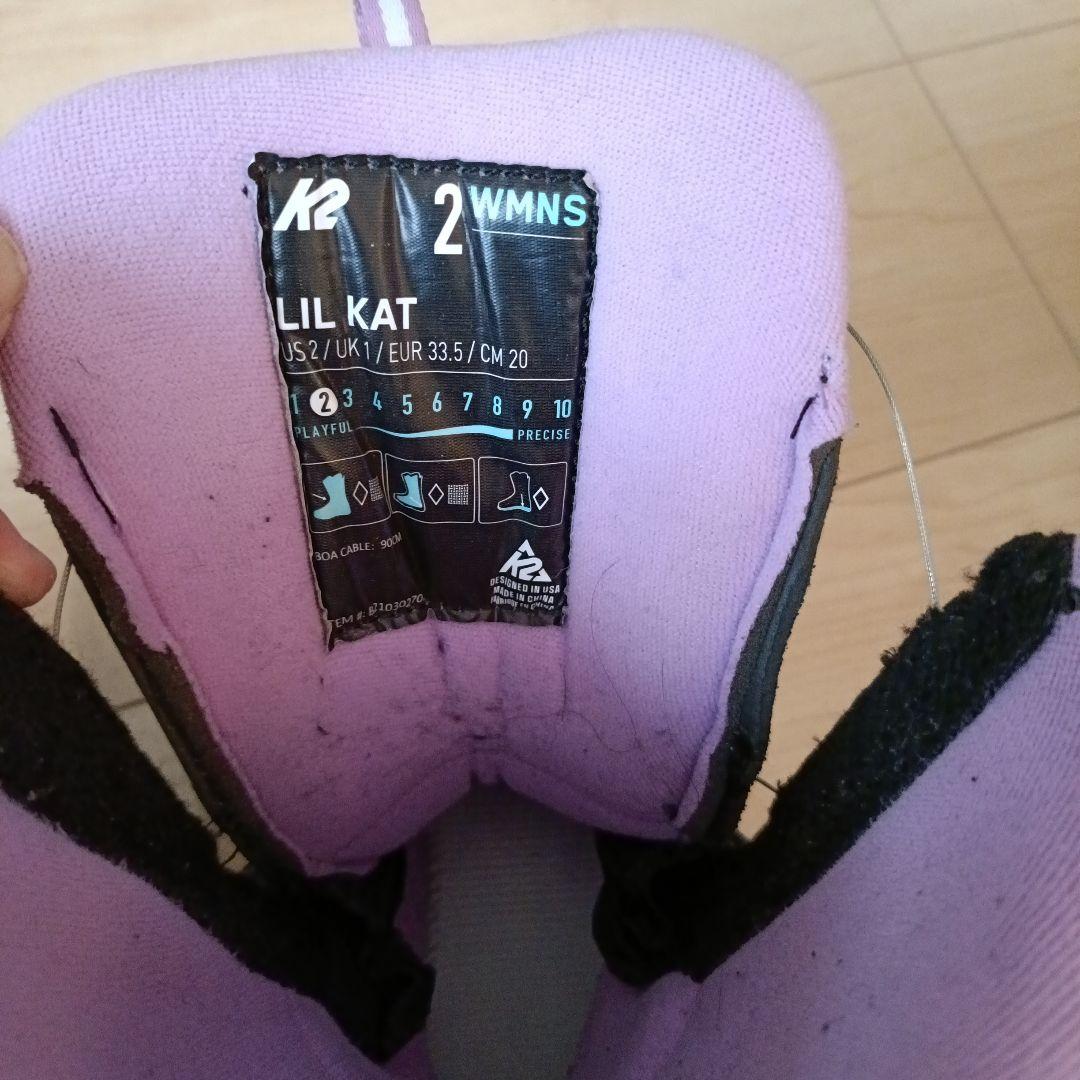 120cmスノーボード女子４点セット【ボード、ビンディング、ブーツ、ケース】