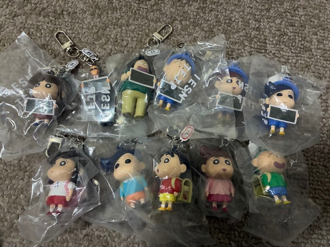 クレヨンしんちゃん 韓国限定 MBTI ふたば幼稚園ランドセルキーリング