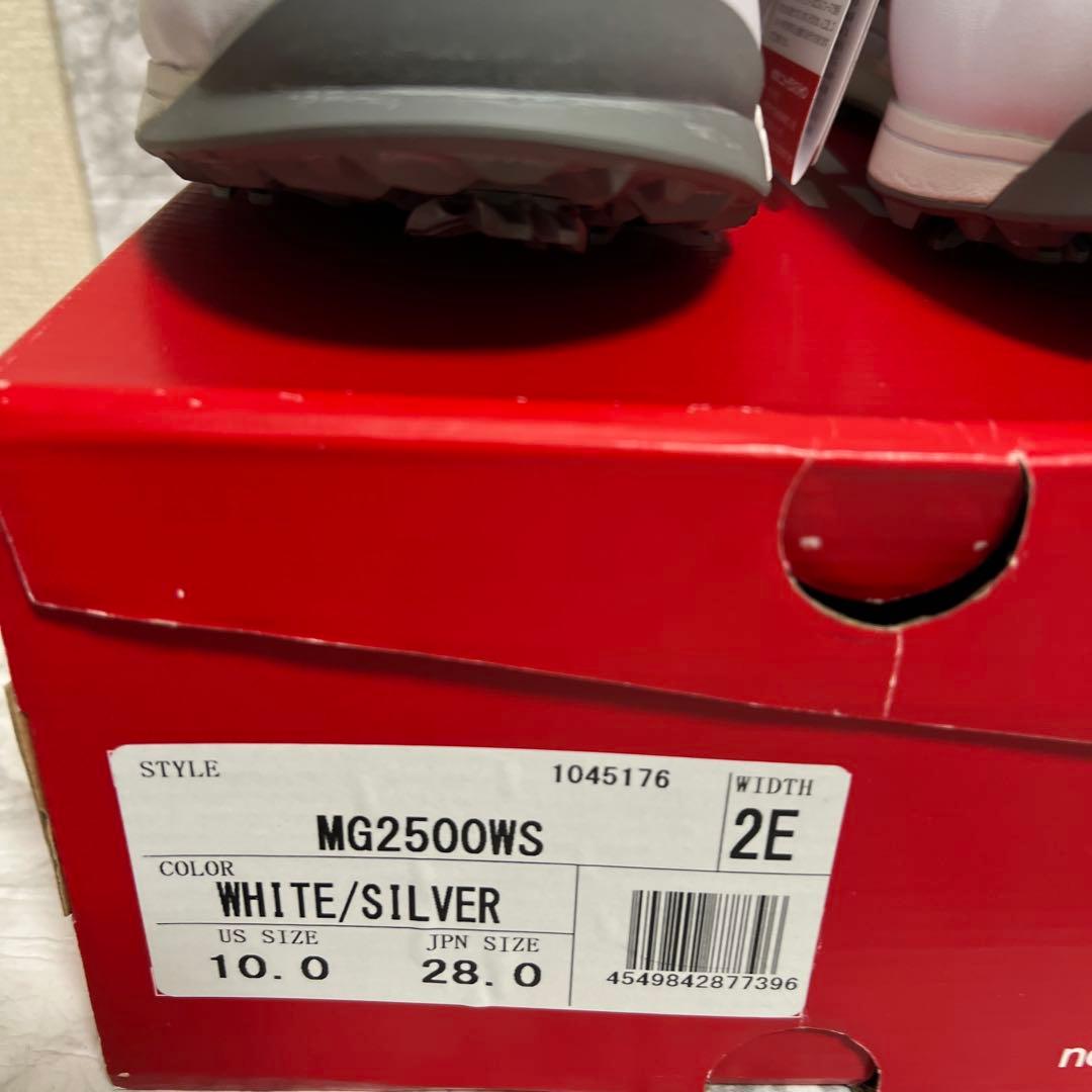 New Balance MG2500WS ゴルフシューズ 28 ニューバランス