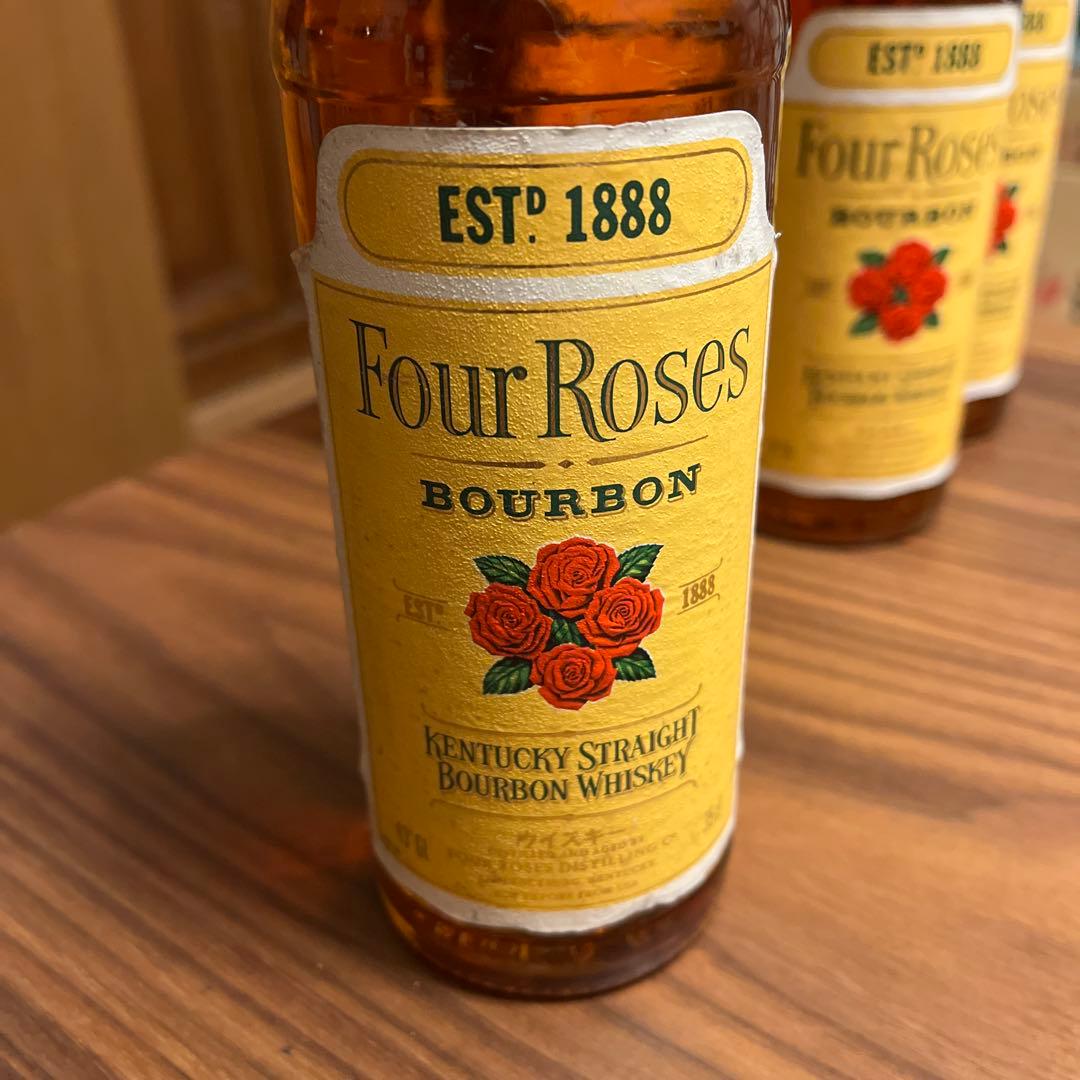 Four Roses バーボン 350ml 5本セット