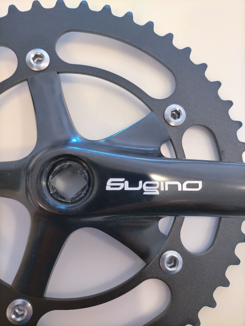 FUJI TRACK ARCV スギ ノ クランクセット　48T　165mm