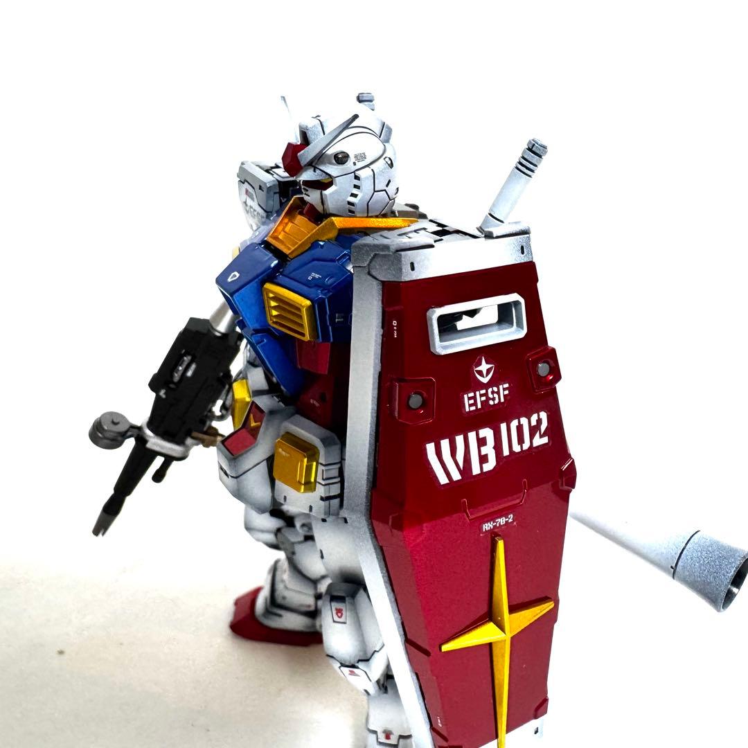 RG RX78-2 Ver.2.0 塗装済み完成品 ガンプラ