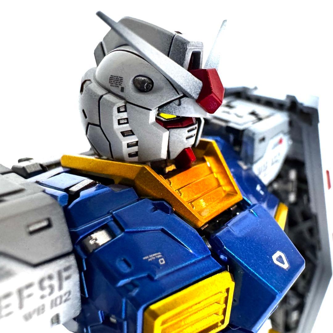 RG RX78-2 Ver.2.0 塗装済み完成品 ガンプラ