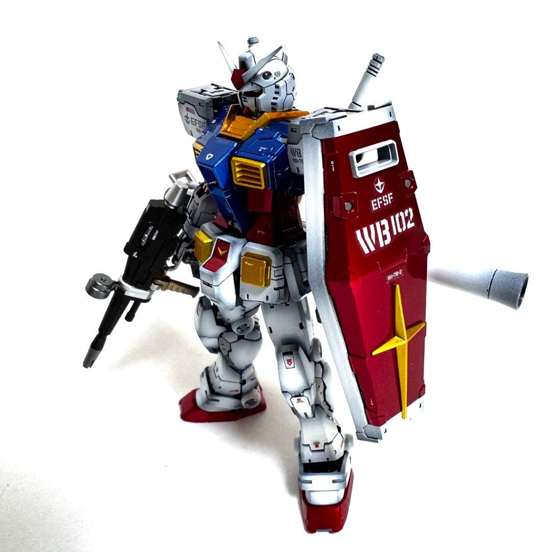 RG RX78-2 Ver.2.0 塗装済み完成品 ガンプラ