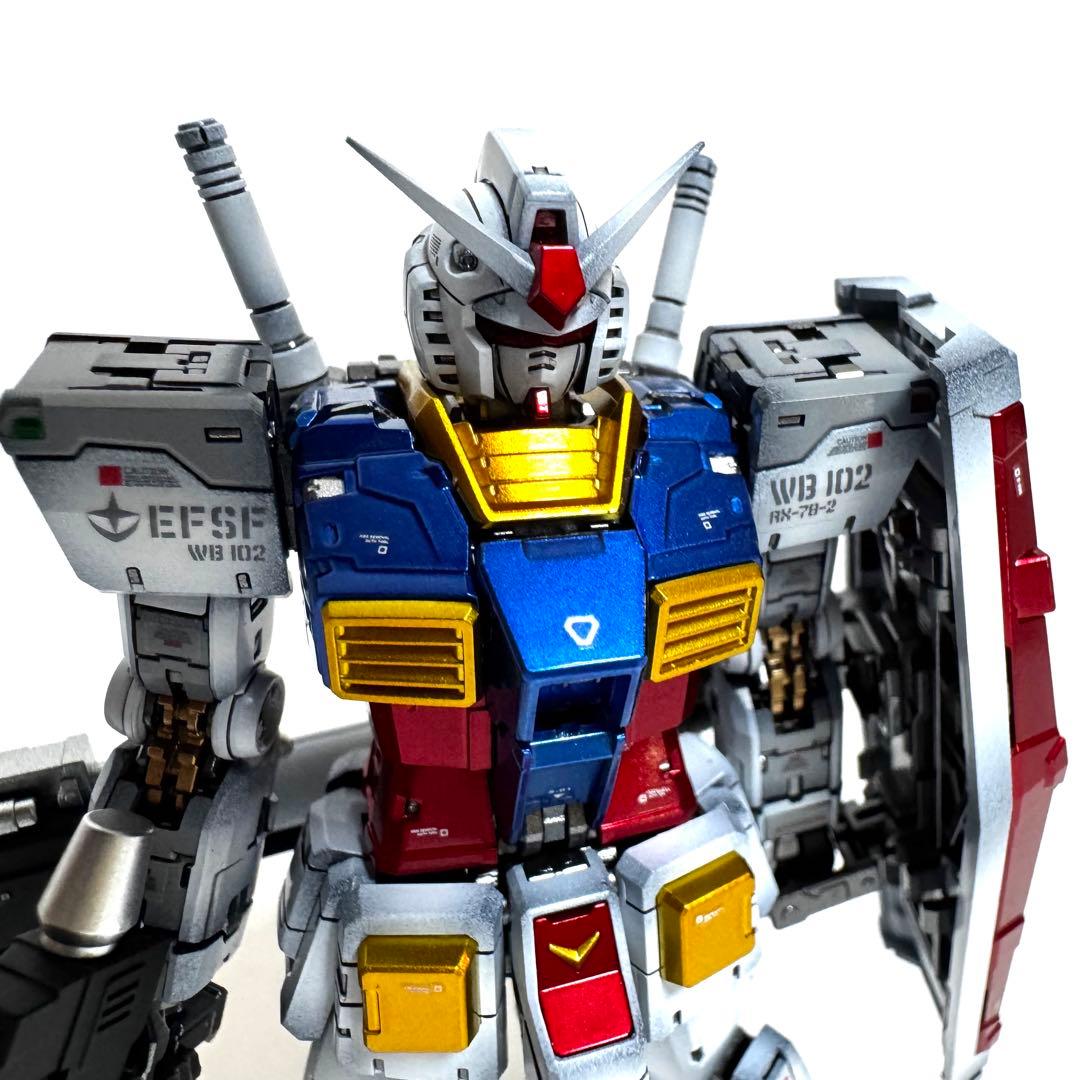 RG RX78-2 Ver.2.0 塗装済み完成品 ガンプラ