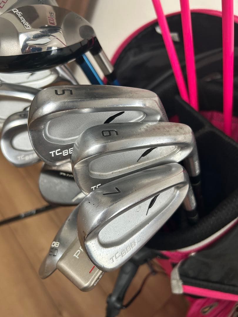 Fourteen ゴルフクラブセット ピンク オールフォティーン 愛用者必見