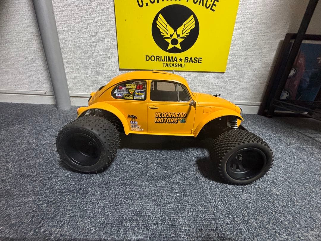 タミヤブリッツァービートルBLOCKHEAD MOTORS仕様