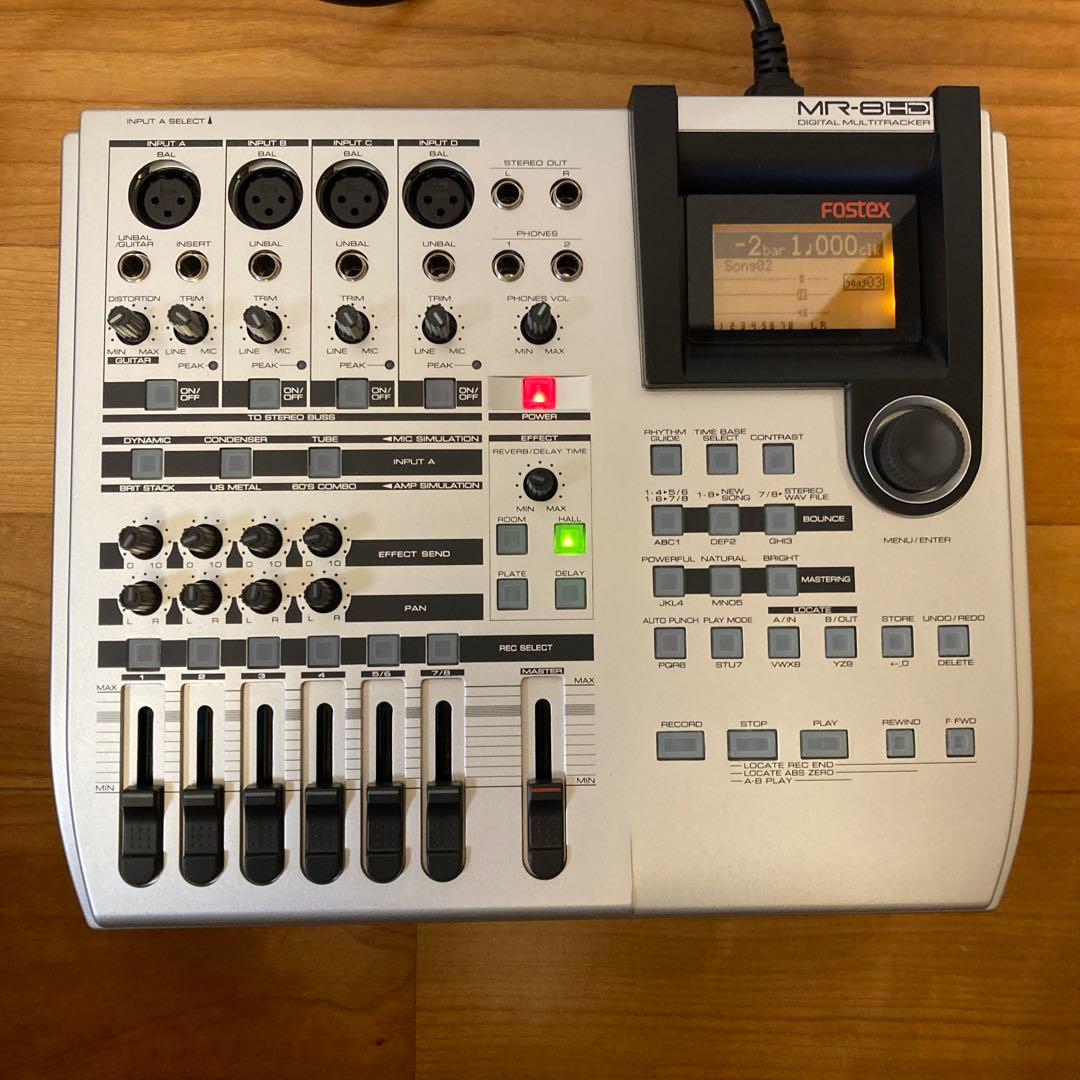 ⭐︎専用バック付き⭐︎Fostex MR-8HD デジタルマルチトラッカー