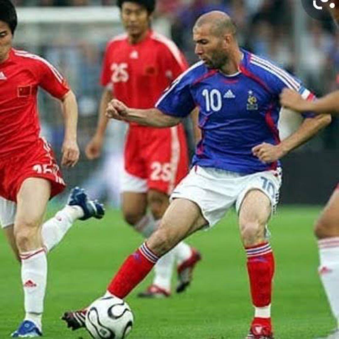 クンデ着用 国内正規品 新品未使用 ジダン フランス代表 全身セットユニフォーム