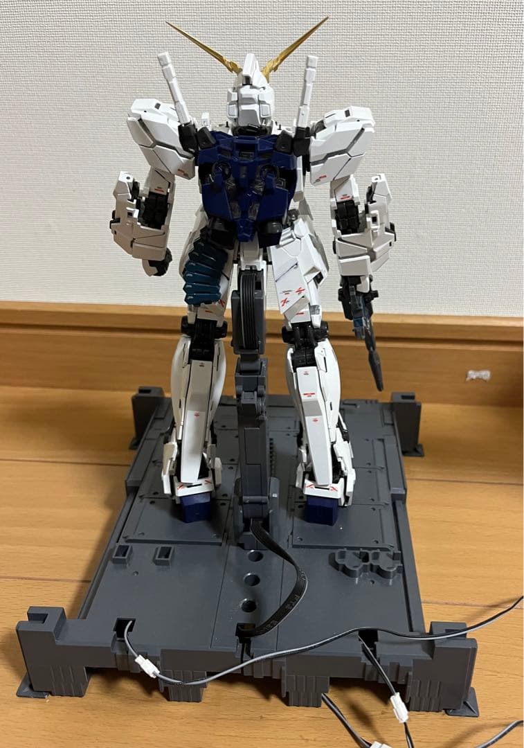 MGEX ユニコーンガンダム Ver.ka 完成品 組み立て済み　LED