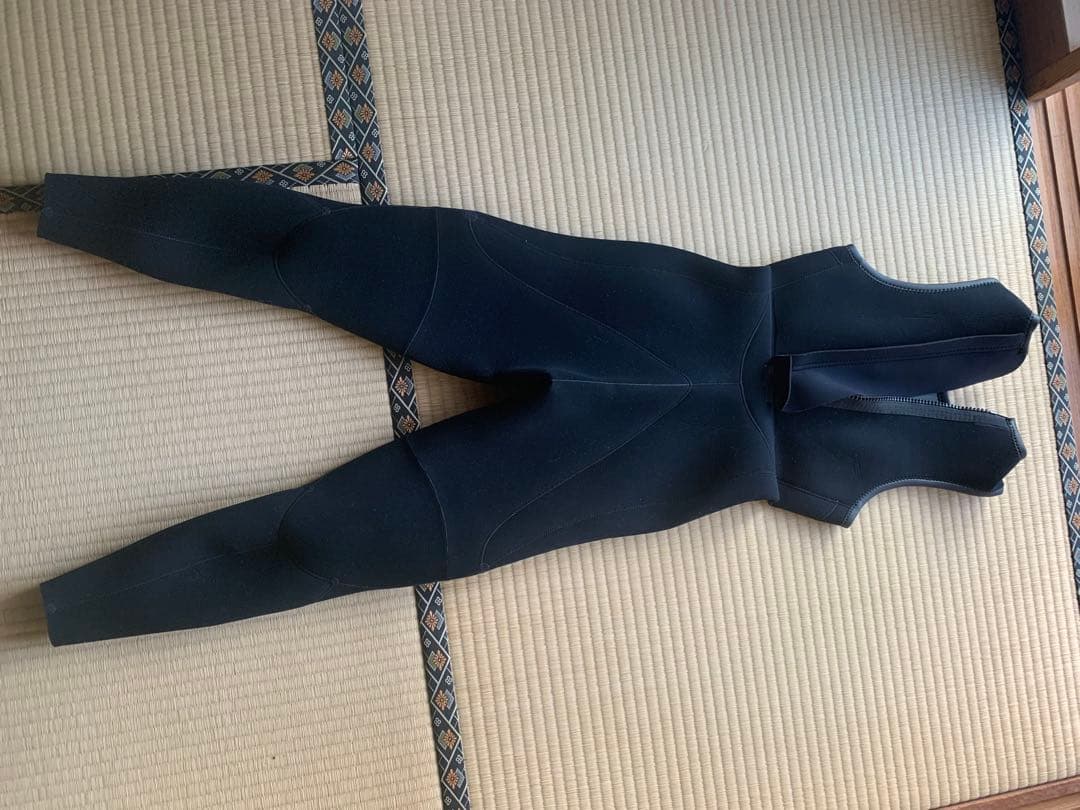 VAN de COSMICA ロングジョン ウェットスーツ ブラック