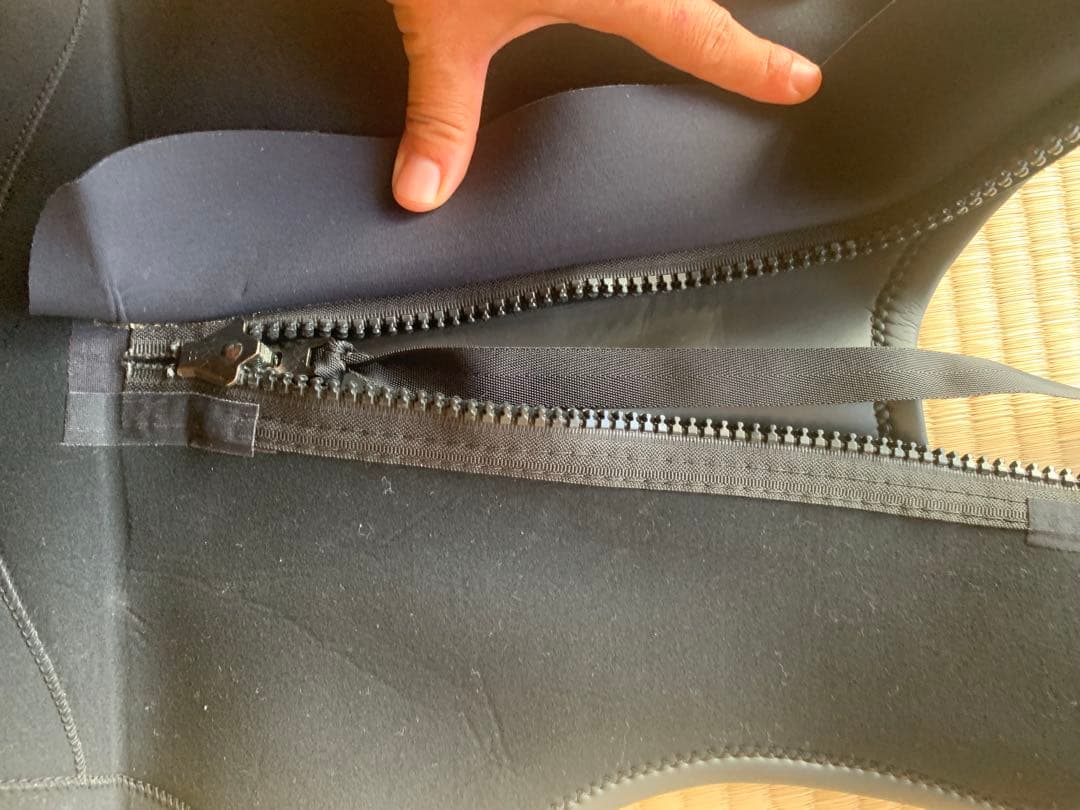 VAN de COSMICA ロングジョン ウェットスーツ ブラック