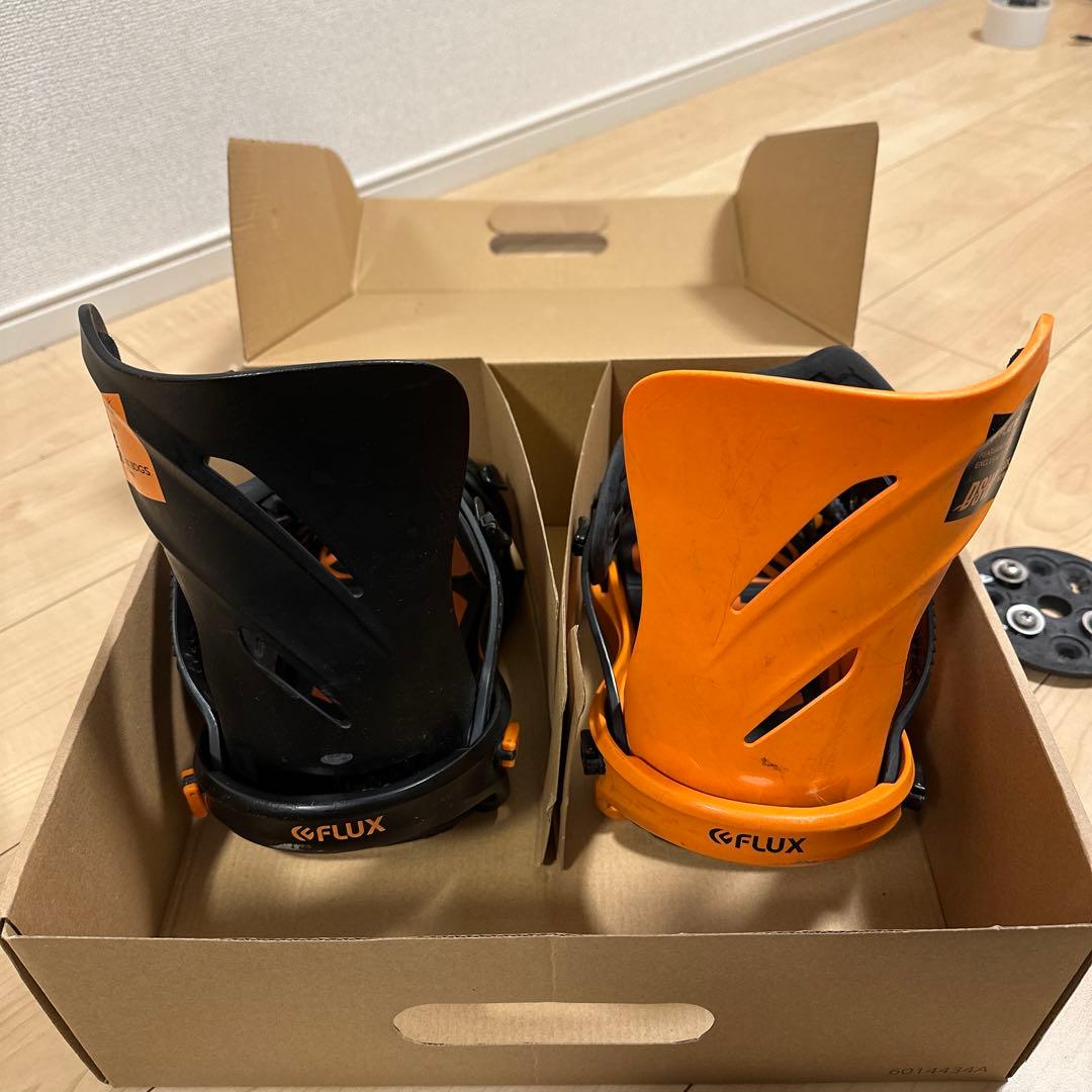 FLUX DSW限定色ビンディング Mサイズ ブラック/オレンジ　フラックス