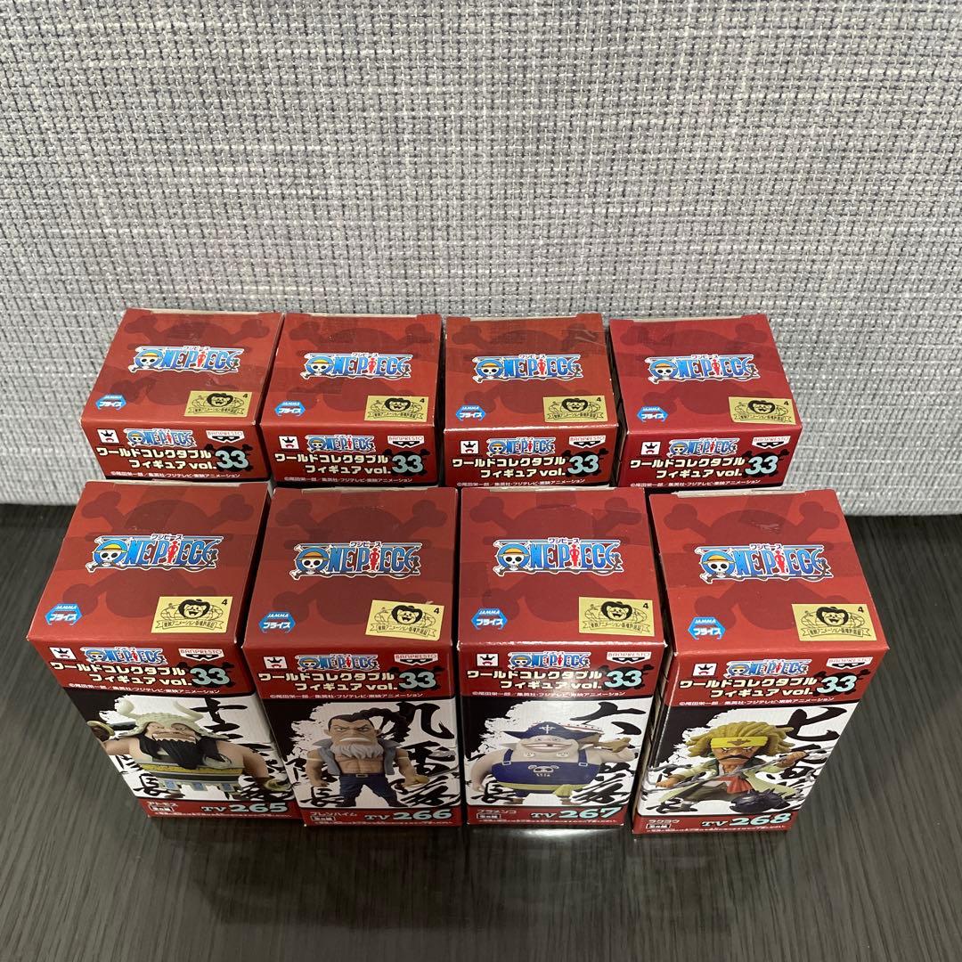 ワンピース ワールドコレクタブルフィギュア 白ひげ海賊団　セット売り