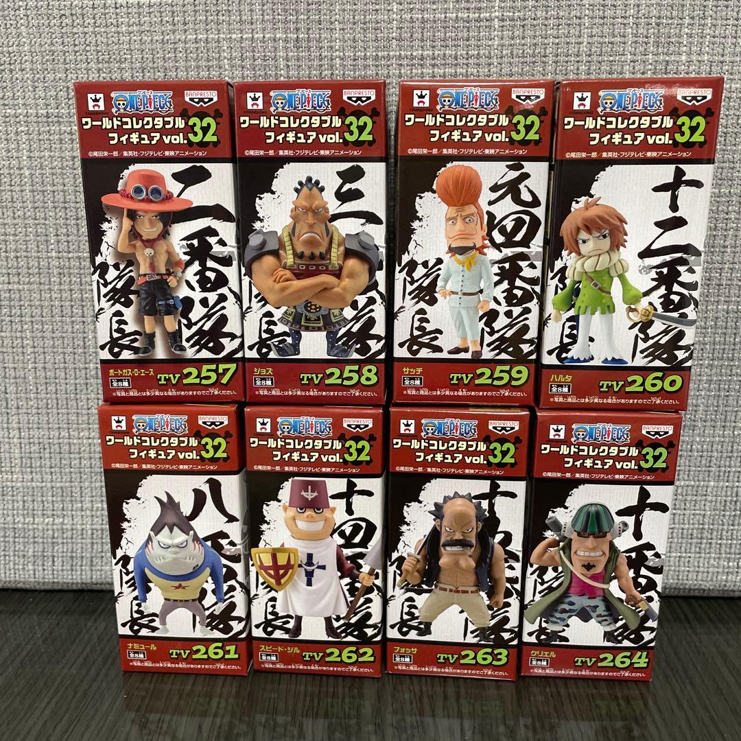 ワンピース ワールドコレクタブルフィギュア 白ひげ海賊団　セット売り