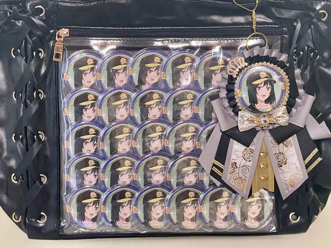 虹ヶ咲　三船栞子　痛バ　缶バッチ