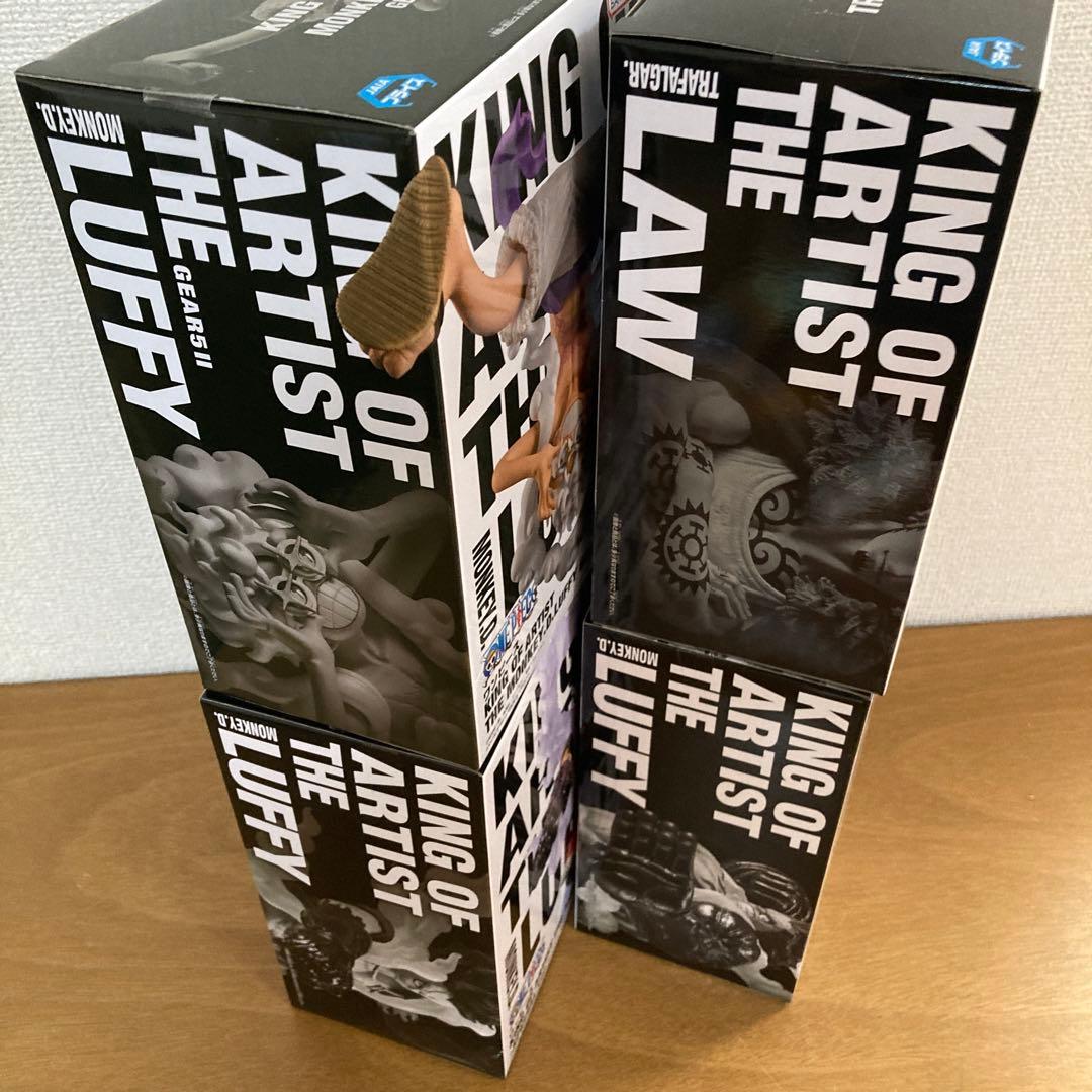 【新品・未開封】ワンピース4体まとめ売り