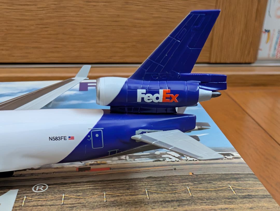 ドラゴン 1/400 MD-11 Fedex フェデックス「パンダ塗装機」