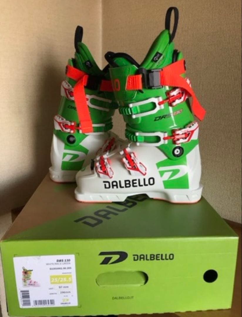 DALBELLO DRS 130 スキー靴 グリーン/ホワイト
