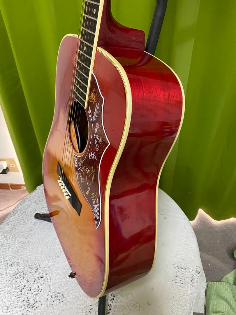 極上美品カントリーしようぜ！ハミングバードONKYOエレアコ音出し良好アコギも！