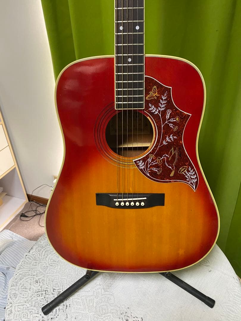 極上美品カントリーしようぜ！ハミングバードONKYOエレアコ音出し良好アコギも！