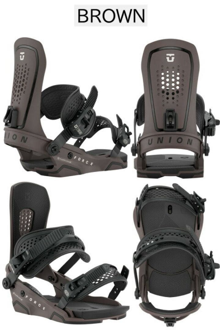 UNION force 25 26 ビンディング Brown 新品