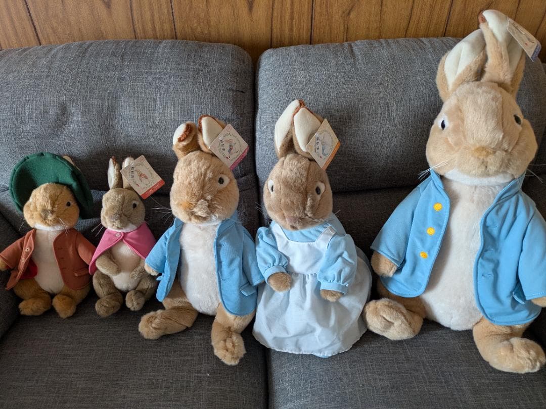 ピーターラビット ぬいぐるみ セット