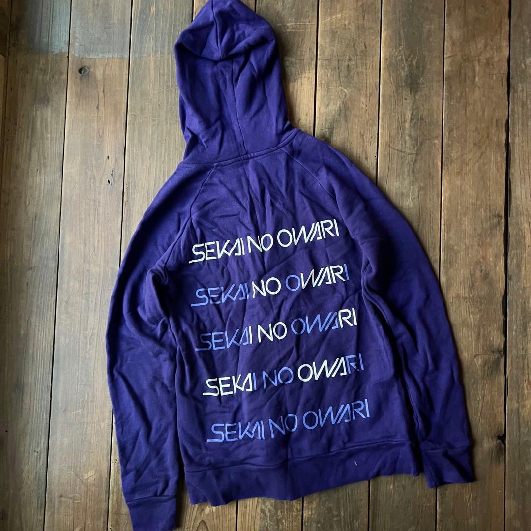 希少！ セカオワ 初期 ジップアップ パーカー 世界の終わり レア