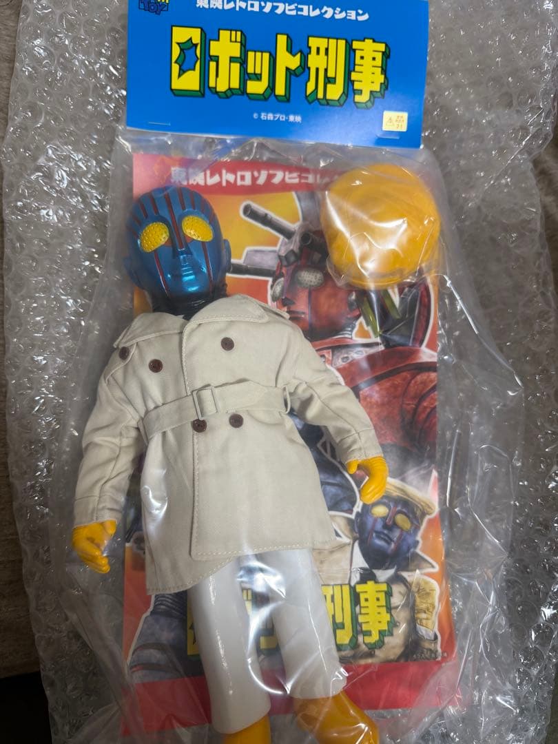 東映レトロソフビコレクション『ロボット刑事』 K コートver. メディコムトイ