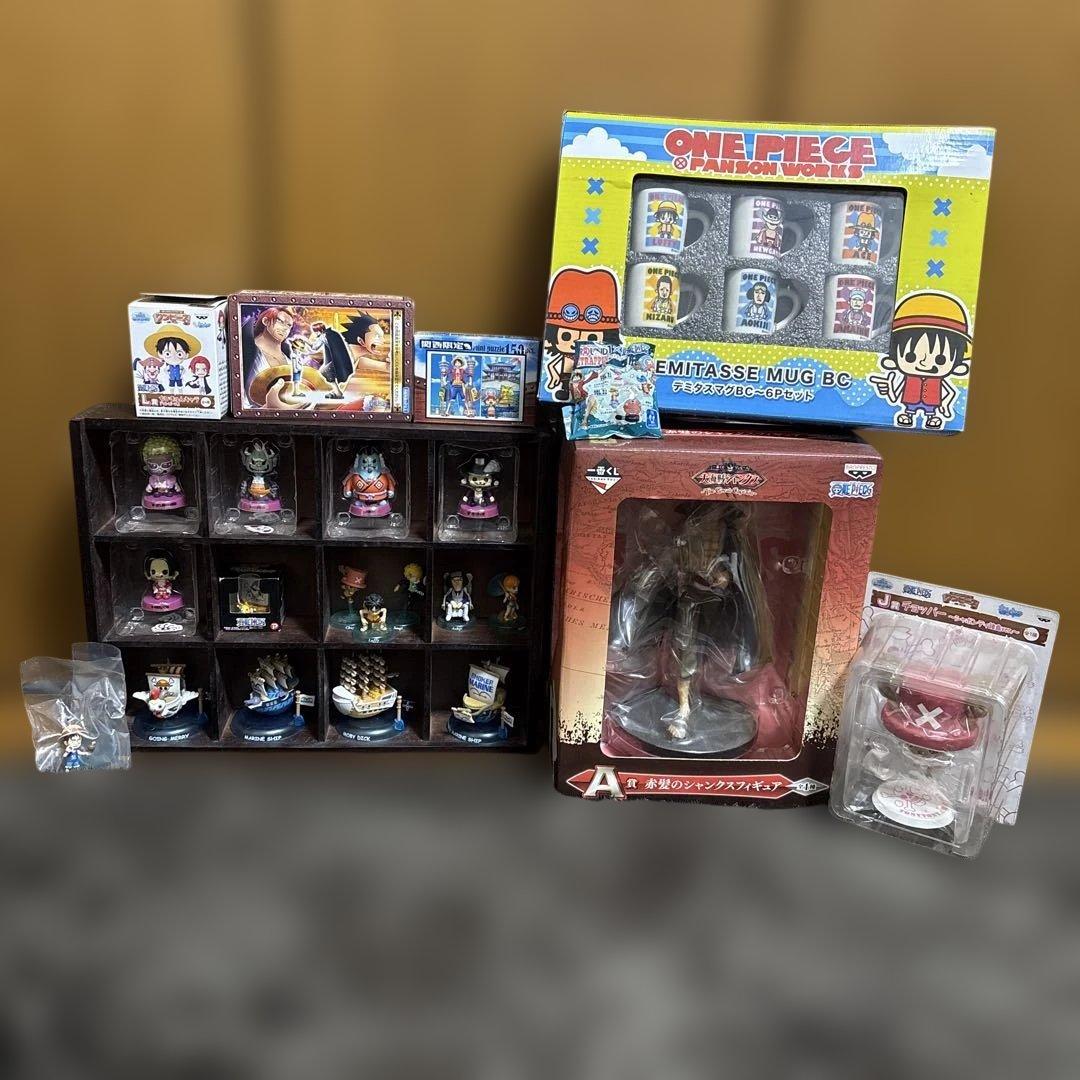 ワンピース フィギュアセット　エースA賞　パズル