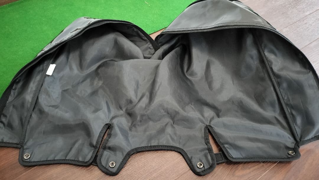   ゴルフ キャディバッグ スタンド式 ブラック