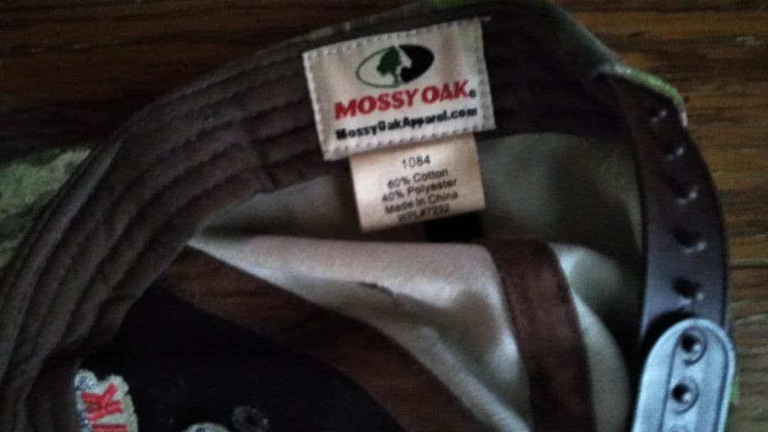 モッシーオーク　長袖　帽子