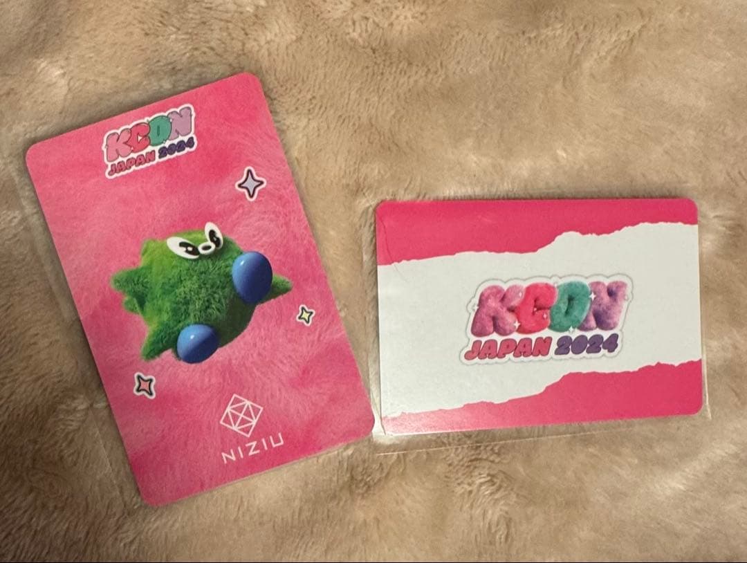 NiziU KCON 2024 ミイヒ 直筆サイン＋購入特典トレカ